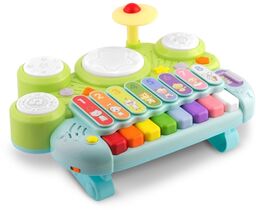 Zabawka edukacyjna, ksylofon i perkusja, Ricokids