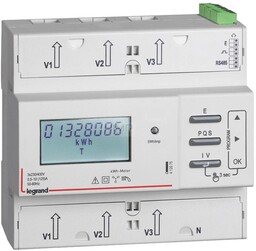 LICZNIK ENERGII POMIAR BEZPOŚREDNI 3 FAZOWY 125 A