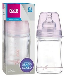 Lovi Butelka szklana Diamond Glass 150 ml Baby