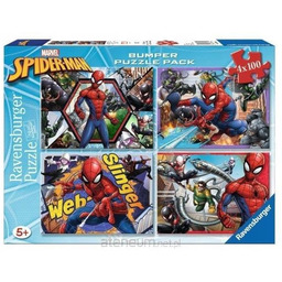 Ravensburger Puzzle 4x100 Spider Man Bumper Pack