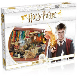 Puzzle Harry Potter - Hogwarts White 1000 el.,