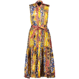 DŁUGA SUKIENKA DAMSKA DESIGUAL ŻÓŁTA