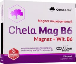 Olimp, Chela-Mag B6, 30 kapsułek