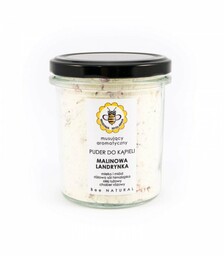 Puder do kąpieli, malinowa landrynka, 180 g, Miodowa