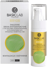 BasicLab Rewitalizacja i Odżywienie Serum antyoksydacyjne z 10%