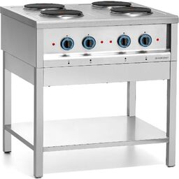 FORGAST Kuchnia gastronomiczna elektryczna 4-płytowa FG09440