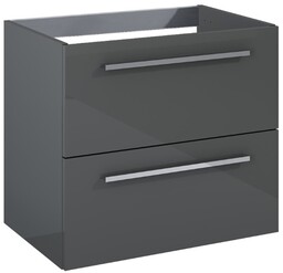 Roca Kwadro szafka 60x38x53 cm szary antracyt A857969153