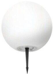 Kula ogrodowa lampa solarna z pilotem LED 30cm
