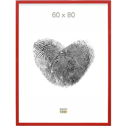 Deknudt ramka na zdjęcia, drewno, czerwona, 60 x