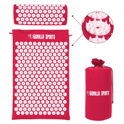 Duża mata do akupresury z kolcami - poduszka