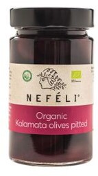 OLIWKI CZARNE KALAMATA BEZ PESTEK W ZALEWIE BIO