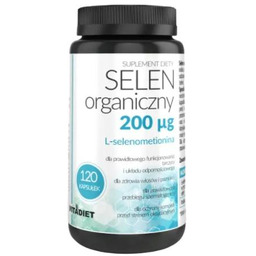 VITADIET Selen organiczny 200 g, 120 kaps.