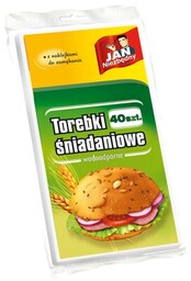 JAN NIEZBĘDNY Torebki śniadaniowe 8571014925 (40 sztuk)