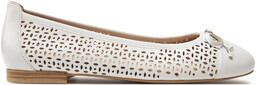 Baleriny Caprice 9-22185-42 Biały