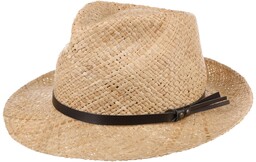 Delamo Straw Hat by Lipodo, naturalny, cm