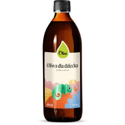Olini Oliwa z oliwek dla dzieci, 500 ml