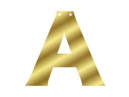 Baner Personalizowany łączony - litera A