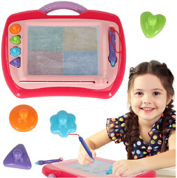 Tablica Tablet Do Rysowania Znikopis Stempelki Różowy