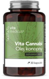 Vita Cannabi Olej konopny, 30 kapsułek Vitamedicus