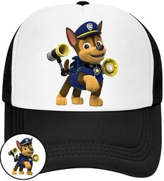 CZAPKA Z DASZKIEM PSI PATROL DLA DZIECI SIATKA