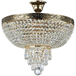Pałacowa LAMPA plafon PALACE DIA890-CL-05-G Maytoni sufitowa OPRAWA