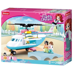 KLOCKI SLUBAN Śmigłowiec medyczy LPR