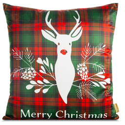 Poszewka bożonarodzeniowa z reniferem PSWA-173