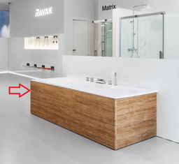 Ravak Panel boczny do wanny City, City Slim