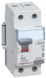 WYŁĄCZNIK RÓŻNICOWOPRĄDOWY P 302 2P 40A 30MA TYP