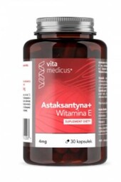 Astaksantyna + Witamina E, 30kaps. Vitamedicus