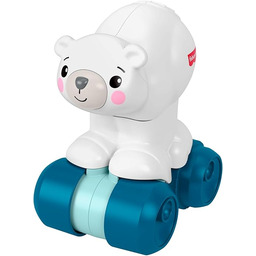 Fisher-Price Miś polarny na kółkach Raczkuj za mną