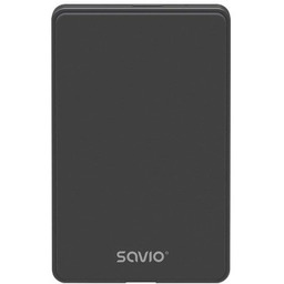 Savio ZEWNĘTRZNA OBUDOWA NA DYSK HDD/SDD 2,5", USB