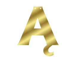 Baner Personalizowany łączony - litera Ą