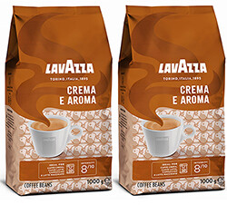 2x Kawa ziarnista Lavazza Crema E Aroma 1kg
