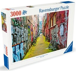 RAVENSBURGER Puzzle Quality Ulice Amsterdamu 12000807 (3000 elementów)