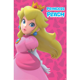 Nintendo Mario Bros Princess Peach - plakat