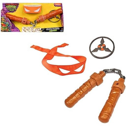 Wojownicze Żółwie Ninja Reveal Michelangelo''s Nunchaku, Zestaw