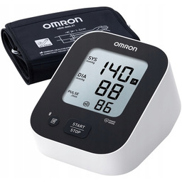 Ciśnieniomierz M2+ Connect BT aplikacja OMRON wykrywa arytmię