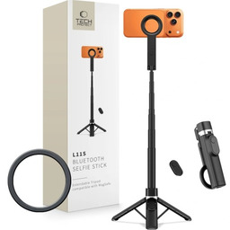 Tech-Protect Uchwyt, kijek, statyw L11S Selfie Stick Tripod
