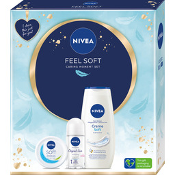 Nivea Zestaw prezentowy 2023 Feel Soft 01657&