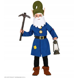 Strój Krasnoludek 110/116 10625W Gnom Krasnal Elf Niebieski