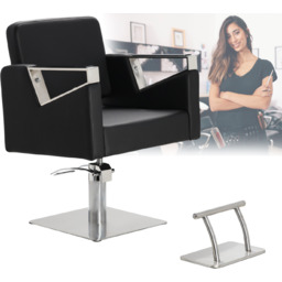Fotel fryzjerski Tomas hydrauliczny obrotowy do salonu fryzjerskiego