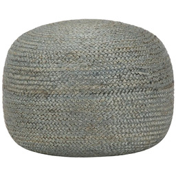 Edinos Okrągła zielona pufa do salonu W7-G24