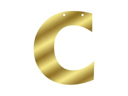 Baner Personalizowany łączony - litera C
