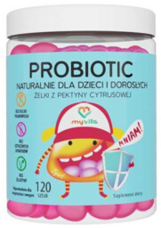 MyVita Probiotic Naturalne żelki dla dzieci i dorosłych,