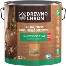 Lakierobejca 2w1 tik 2,5 l Drewnochron