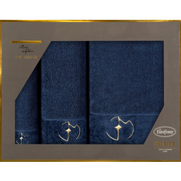 Eurofirany Komplet ręczników w pudełku 3 szt. Gaja