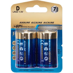Blendend Bateria alkaliczna LR20D 1,5 V, 2 sztuki.