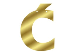 Baner Personalizowany łączony - litera Ć