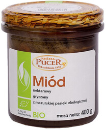 Miód gryczany 400 g - Pasieka Pucer (EKO)
